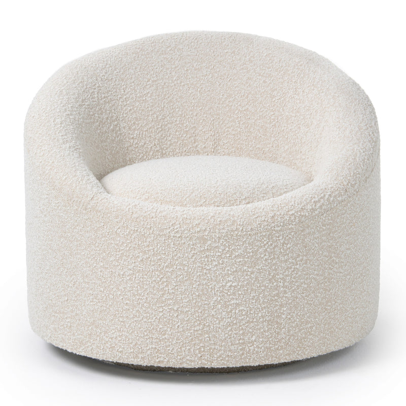 Frontier - Glam Beige Fabric Accent Chair