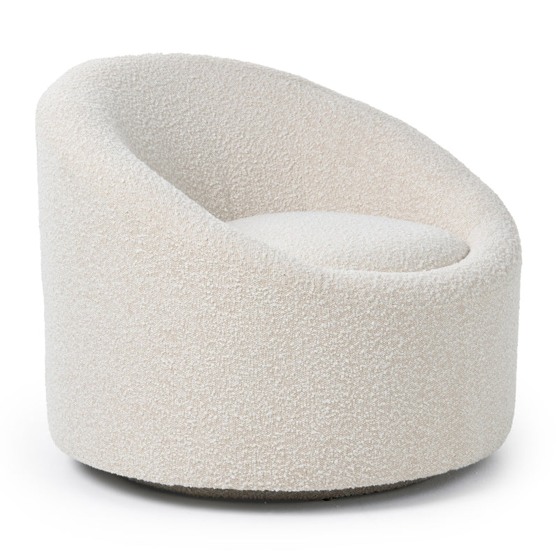 Frontier - Glam Beige Fabric Accent Chair — view 2