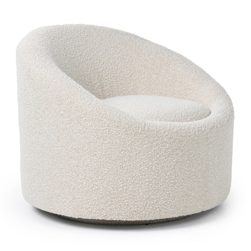 Frontier - Glam Beige Fabric Accent Chair — view 2