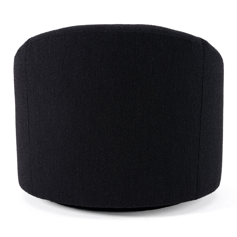Frontier - Glam Black Fabric Accent Chair — view 3