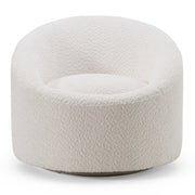 Frontier - Glam Off-White Fabric Accent Chair