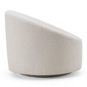 Frontier - Glam Off-White Fabric Accent Chair — view 3