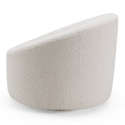 Frontier - Glam Off-White Fabric Accent Chair — view 4