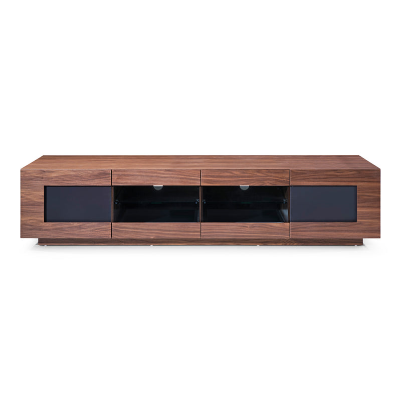 Frost Modern Small Walnut TV Stand — view 5