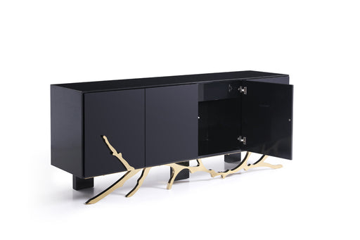 Legend Modern Black & Gold Buffet — view 2