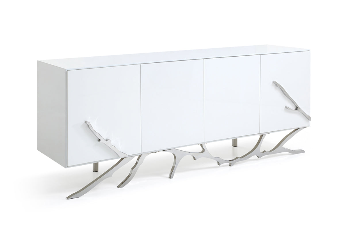 Legend Modern White Buffet — view 3