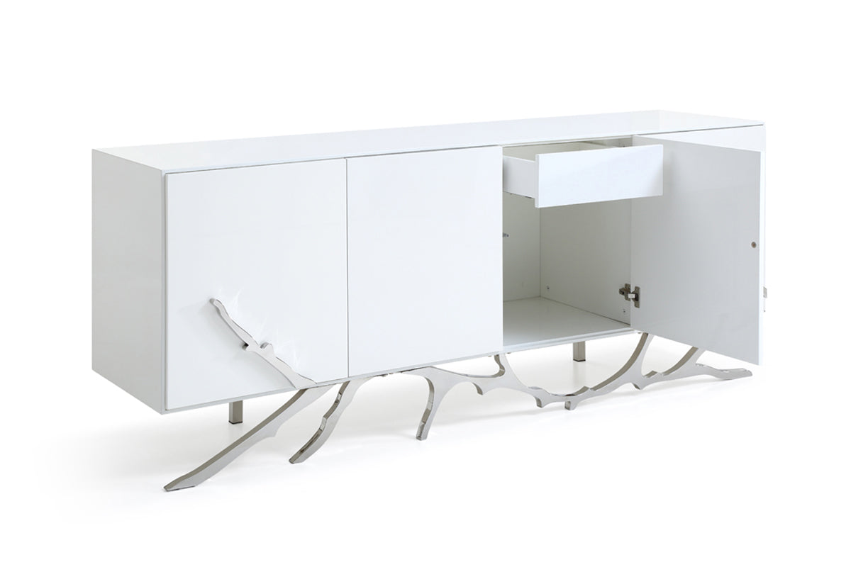 Legend Modern White Buffet — view 4