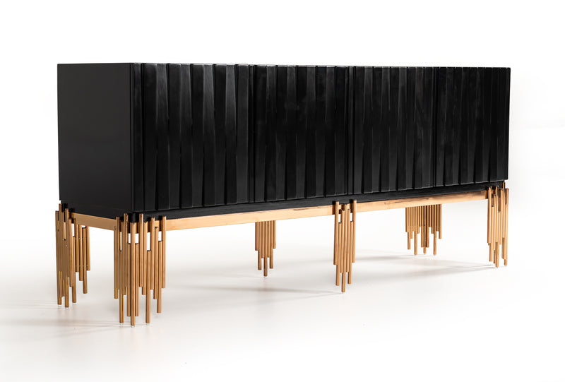 Token Modern Black & Rosegold Buffet — view 5