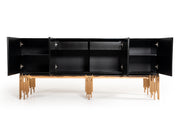 Token Modern Black & Rosegold Buffet — view 2