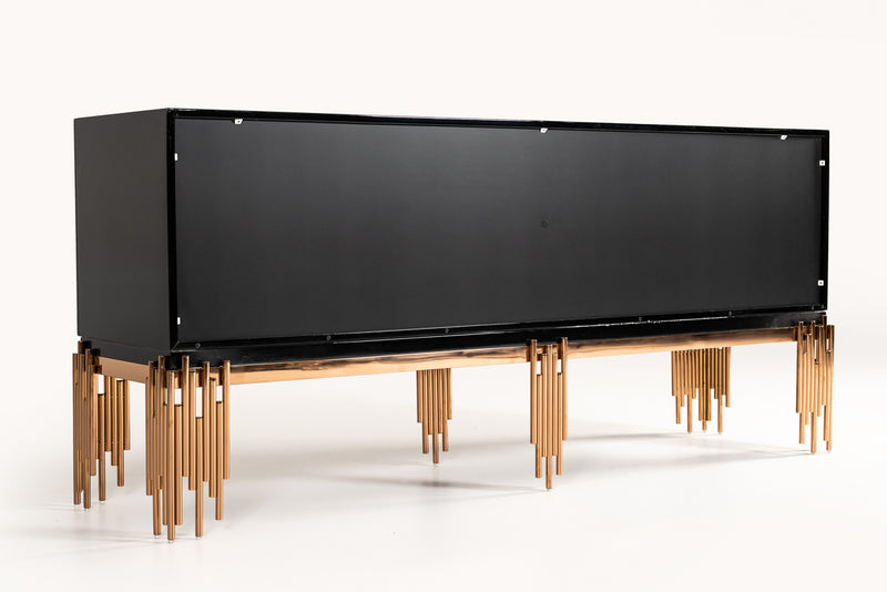 Token Modern Black & Rosegold Buffet — view 4