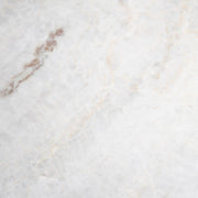 Gabbro Low - Glam White Marble and Gold Coffee Table — view 2