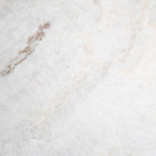 Gabbro Low - Glam White Marble and Gold Coffee Table — view 2