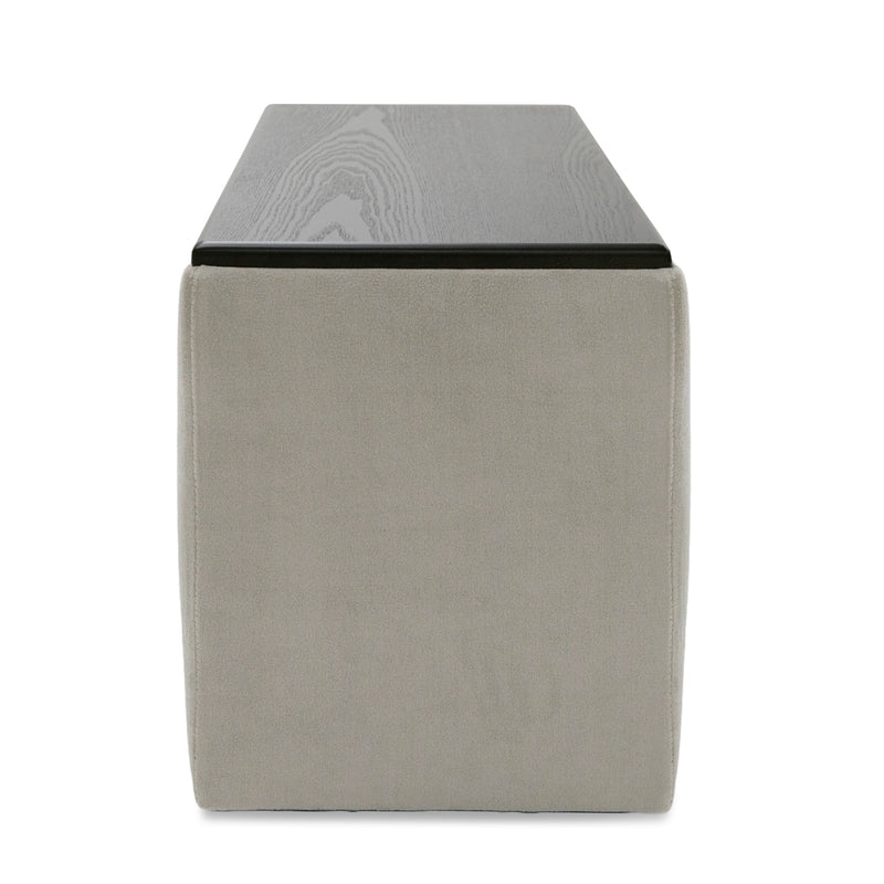 Garman - Modern Light Grey Console — view 2