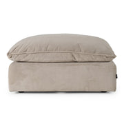 Garman - Modern Light Grey Ottoman