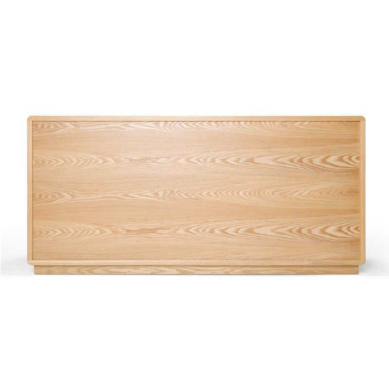 Gavin - Modern Natural Ash + Rattan Dresser — view 5