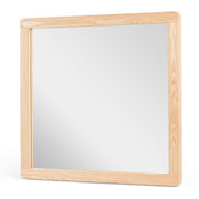 Gavin - Modern Natural Ash Mirror — view 5