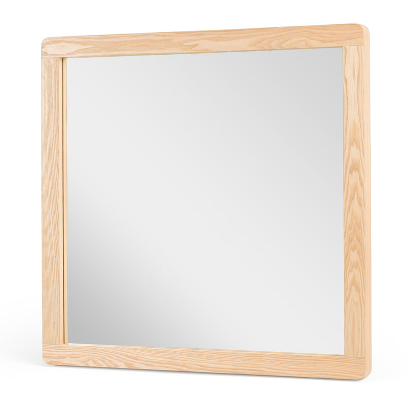 Gavin - Modern Natural Ash Mirror — view 5