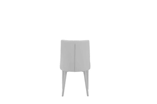 Lane Modern White Leatherette Dining Chair — view 2