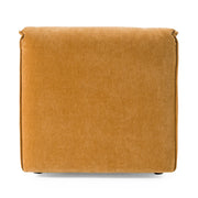 Gene - Modern Fabric Modular Armless Sectional Seat — view 4