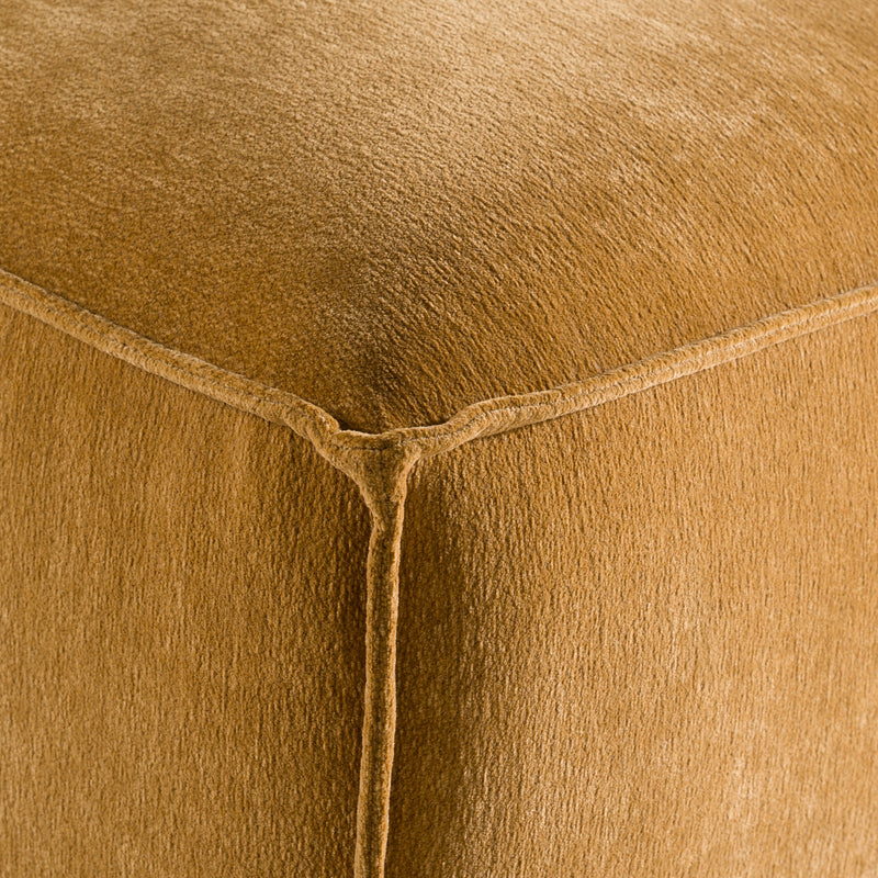 Gene - Modern Fabric Modular Ottoman — view 3