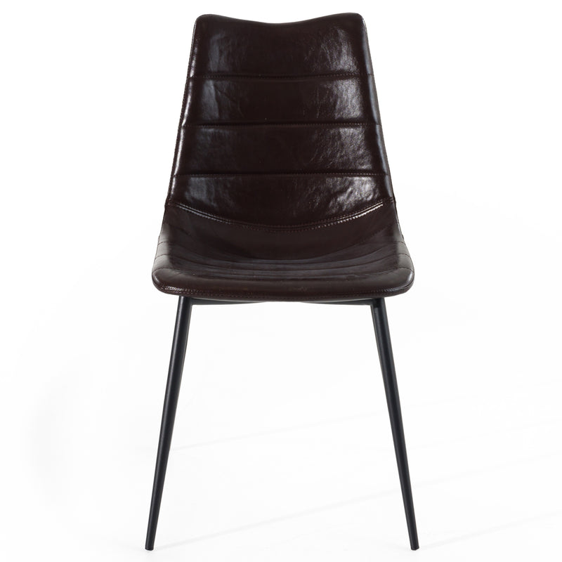 Gilliam - Modern Brown Dining Chair (Set of 2) — view 2