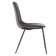 Gilliam - Modern Brown Dining Chair (Set of 2) — view 3