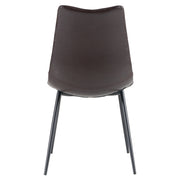 Gilliam - Modern Brown Dining Chair (Set of 2) — view 4