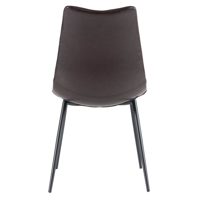 Gilliam - Modern Brown Dining Chair (Set of 2) — view 4