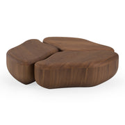 Gimbal - Modern 3-Piece Walnut Coffee Table — view 2