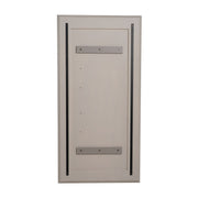 Glinda - Modern Beige Floor Mirror — view 3