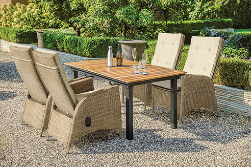 Mackay Patio Dining Table - R&R Furniture Gallery (Fountain Valley, CA)