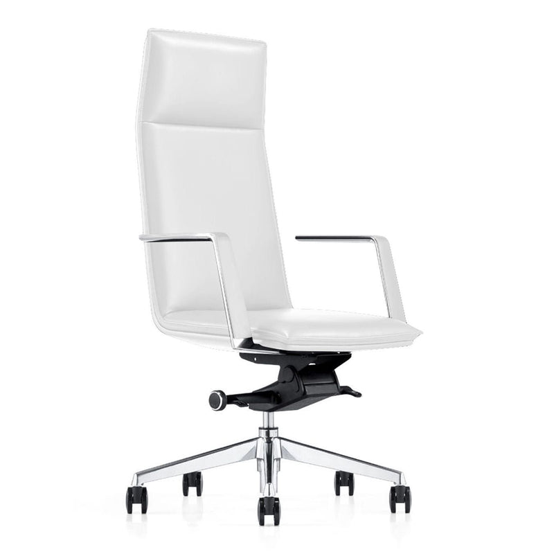 Gorsky - Modern White High Back Executive Office Chair — view 5