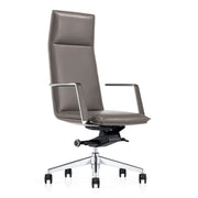 Gorsky- Modern Grey High Back Executive Office Chair — view 5
