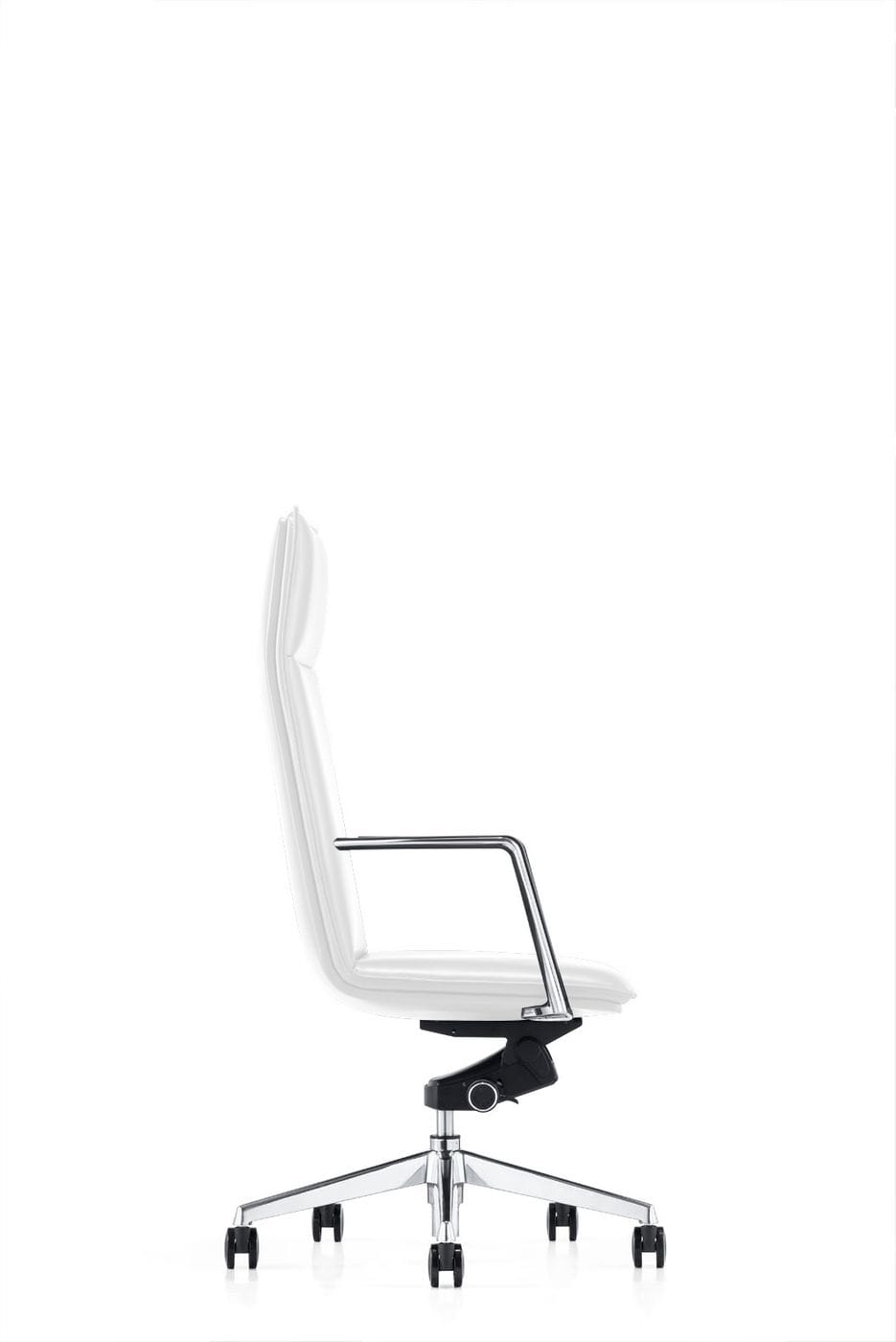 Gorsky - Modern White High Back Executive Office Chair — view 2