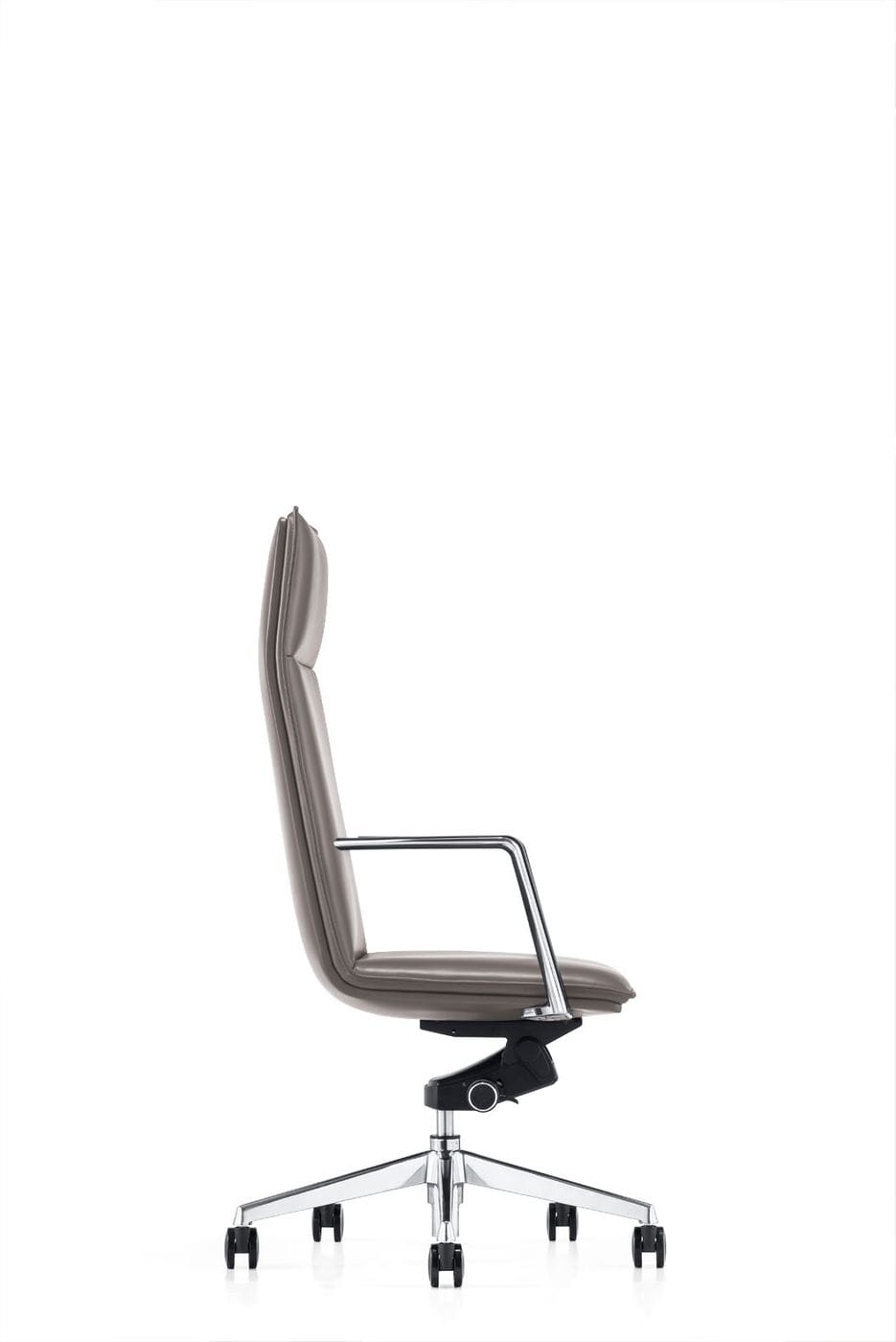 Gorsky- Modern Grey High Back Executive Office Chair — view 2