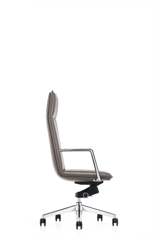 Gorsky- Modern Grey High Back Executive Office Chair — view 2