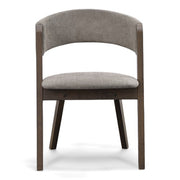 Grover - Modern Grey & Dark Wenge Dining Chair (Set of 2) — view 3