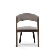 Grover - Modern Grey & Dark Wenge Dining Chair (Set of 2)