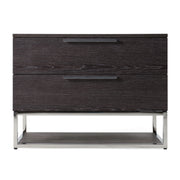 Helenora - Modern Grey Elm Nightstand