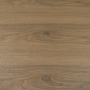 Heloise - Modern Walnut and Stainless Steel Coffee Table — view 4