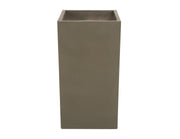 Modrset Helotes - Modern Grey Concrete Planter — view 2