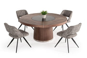 Houston - Round Modern Dining Table — view 2
