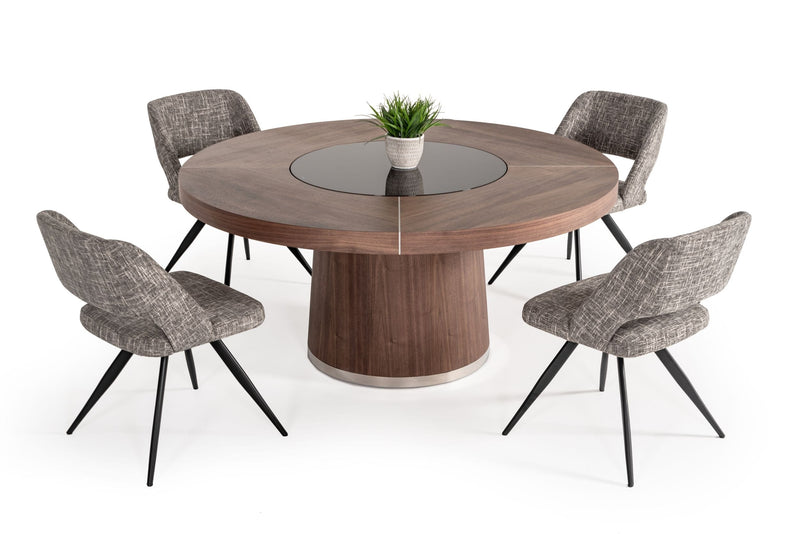 Houston - Round Modern Dining Table — view 2