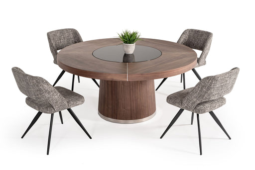 Houston - Round Modern Dining Table — view 2