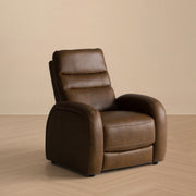 Huslia - Modern Brown Leather Zero Gravity Recliner Chair