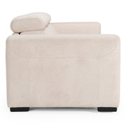Icon - Modern Italian Sand Fabric Sofa Bed