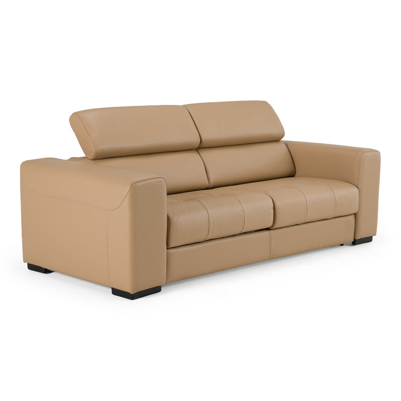 Icon - Modern Italian Deserto Leather Sofa Bed — view 4