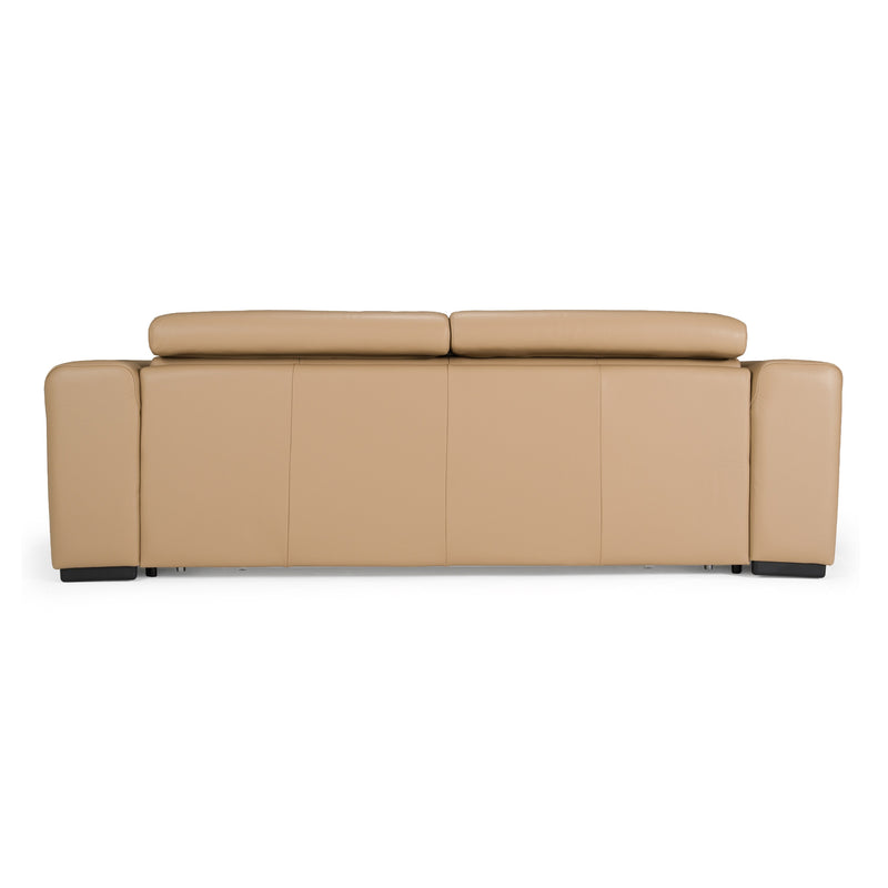 Icon - Modern Italian Deserto Leather Sofa Bed — view 3