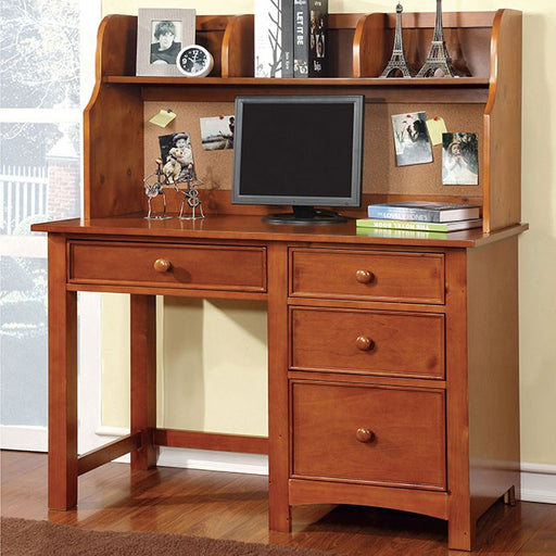 Omnus Oak Hutch - R&R Furniture Gallery (Fountain Valley, CA)