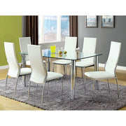 Kalawao White Side Chair (2/CTN) - R&R Furniture Gallery (Fountain Valley, CA)